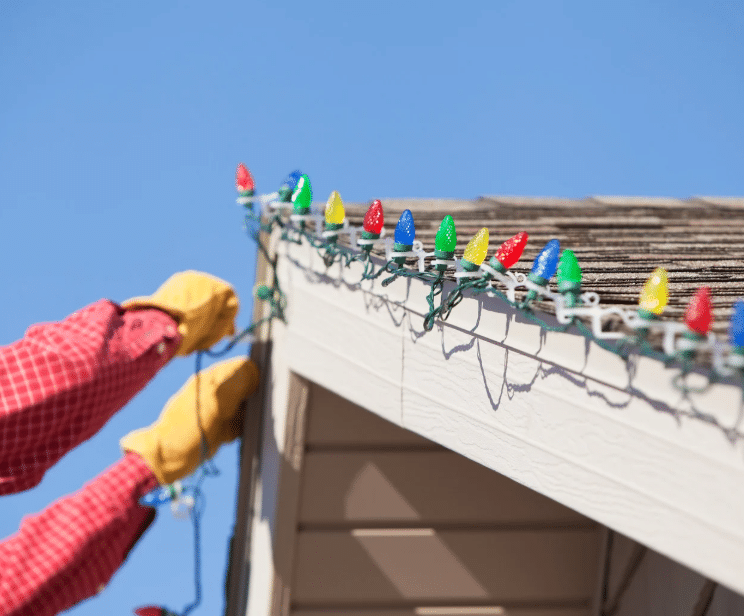 Christmas Light Safety: How to Hang Lights Without Roof Damage