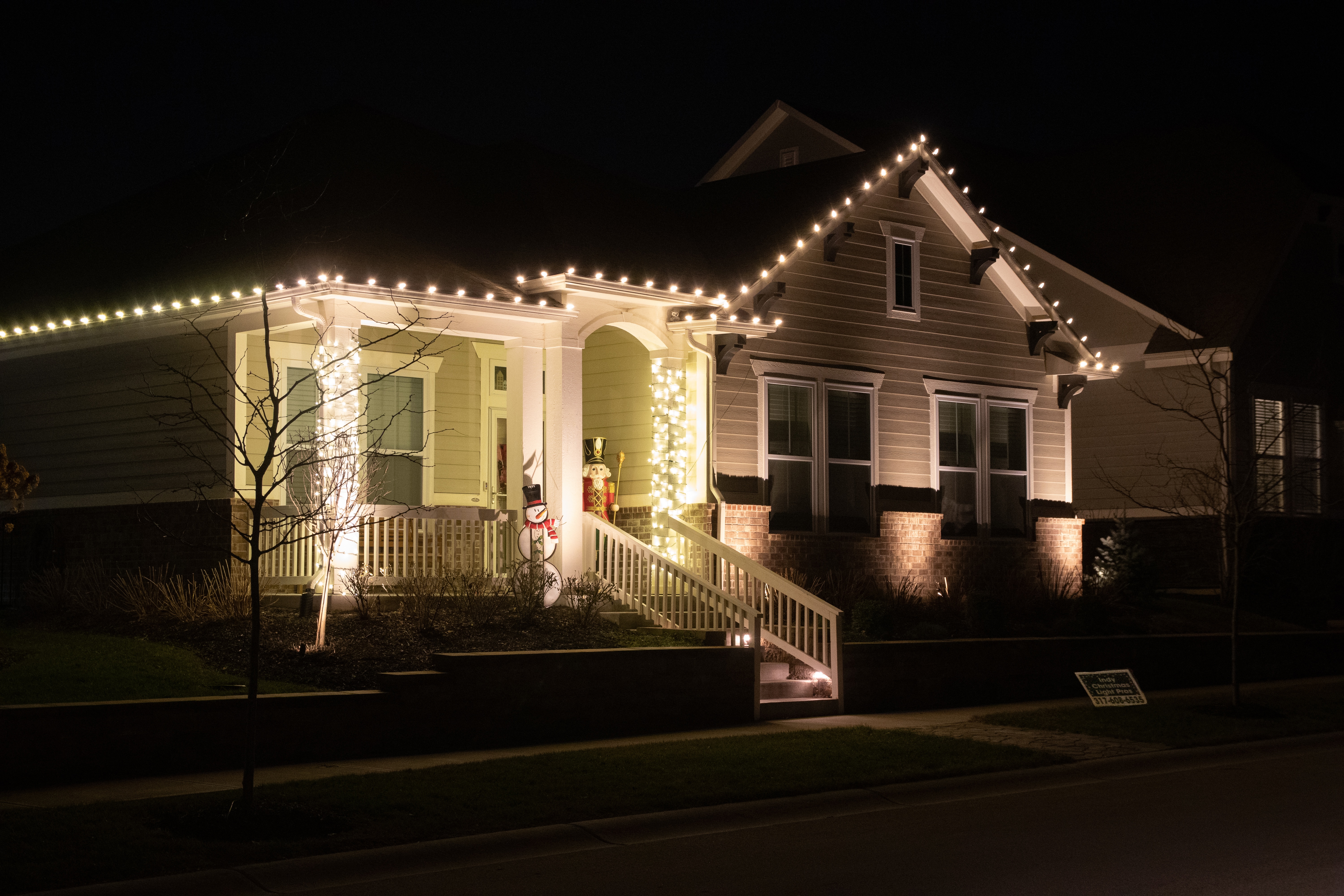 Christmas Light Installation for Home in Carmel, IN