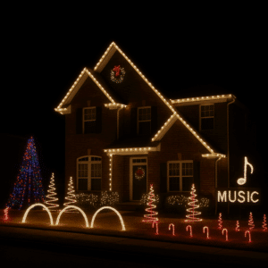 Musical Christmas Light Displays
