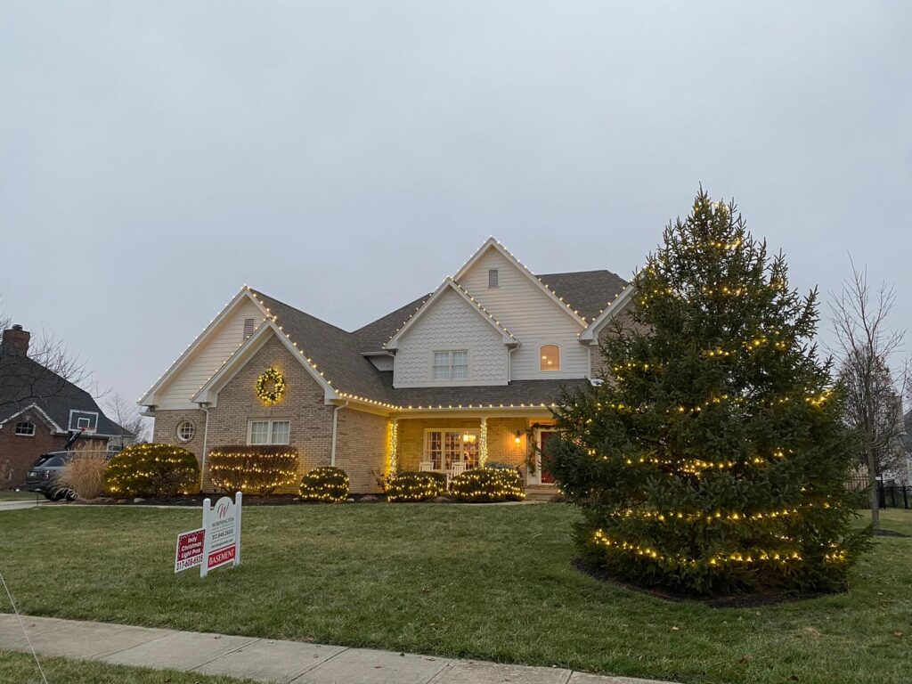 Residential Holiday Lighting in Carmel, IN