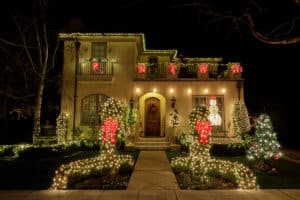 Holiday Light Hanging