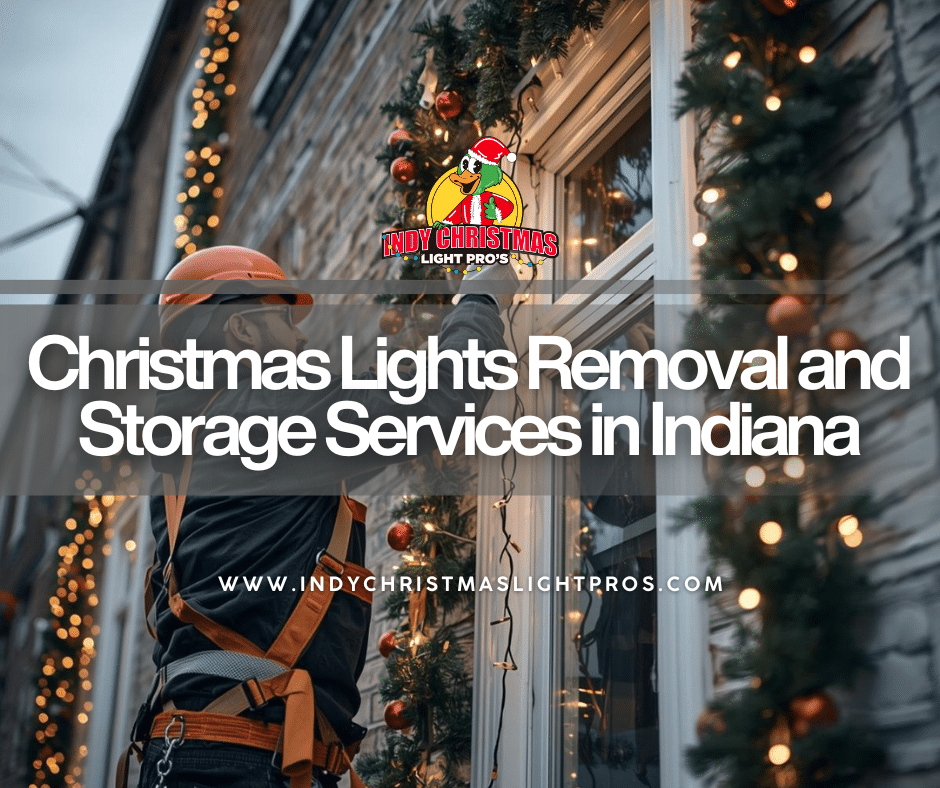 Christmas Lights Removal and Storage Services in Indiana