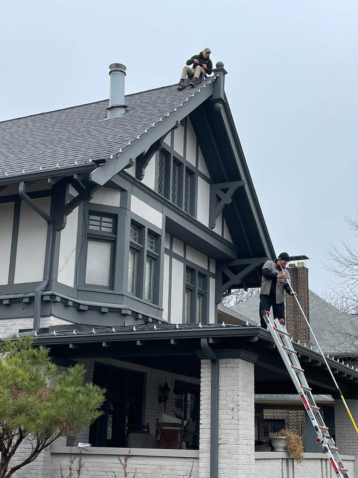 Professional Installation for Large Christmas Light Displays