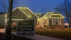 A Sparkling Example of Professional Holiday Lighting by Indy Christmas Light Pros